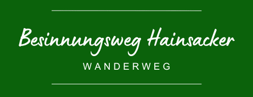 Im Lappersdorfer Ortsteil Hainsacker finden Sie seit 2005 einen besonderen Wanderweg: Den  Besinnungsweg Hainsacker. Der etwa 12 Kilometer lange Rundweg, der auch in Abschnitten gegangen werden kann, enthält 37 Stationen